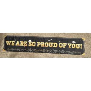We Are So Proud of You banner 80x16
